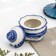 Equipment stand "Eastern Railway", Gzhel, Porcelain, 25x11 cm