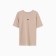 Women's T -shirt "Heart", Khaki color, size 54