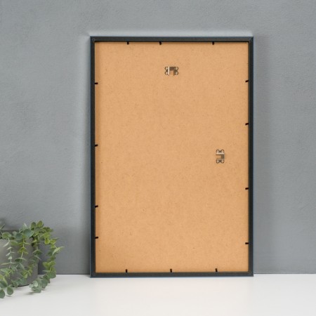Photo frame Plastic "Mira" 40x60 cm, 641822-17, silver (plastic screen)-1