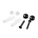 Furniture hook Cappio Gloria, two -rod, black