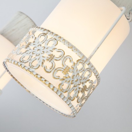 Silvia 3x40W lamp E14 white, gold-4