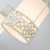 Silvia 3x40W lamp E14 white, gold