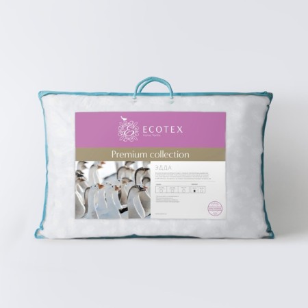 Pillow "Edda", size 68x68 cm, tick-4