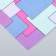 Scrapbooking paper "Bright geometry" density 180 g 30.5x32 cm