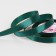 A satin ribbon "Golden threads", 15 mm × 23 ± 1 m, emerald color No. 70