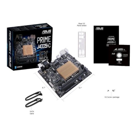 ASUS Prime J4005I-C, 2XDDR4, VGA, HDMI, Mini-ITX Mother-1