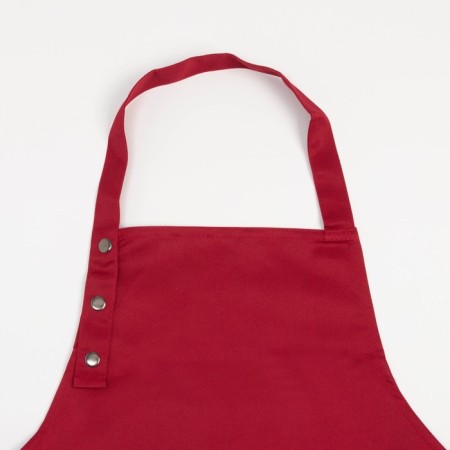 Apron Ethel "Style" color red 70 x80cm, 80% p/e, 20% cotton-1