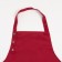 Apron Ethel "Style" color red 70 x80cm, 80% p/e, 20% cotton