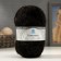 Yarn "northerner" 30% wool, 5% recent. wool, 65% acrylic 150m/100g (003 black)