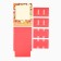 Box for 9 sweets with cells “March 8” 14.5 x 14.5 x 3.5 cm