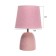 Table lamp "Weaving" 1x40W E14 pink 20x20x34cm