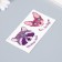 Tattoo on the body color double "Sphinx and raccoon" 10.5x6 cm