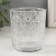 Bank for candles glass "Flower" transparent 200 ml 7.5x7.5x8.2 cm