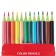 Pencils 12 colors Erichkrause ArtBerry premium, plastic, hexagonal, 2.6 mm neck, cardboard packaging, euro -handkerchief