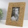 Photo frame Polystone 10x15 cm "Fairytale flowers. FISTING" Gold 23x18.5 cm