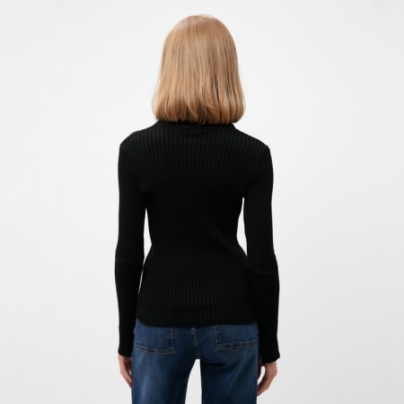Jumper Women's Minaku: Knitwear Collection Black Color, size 46-48-6
