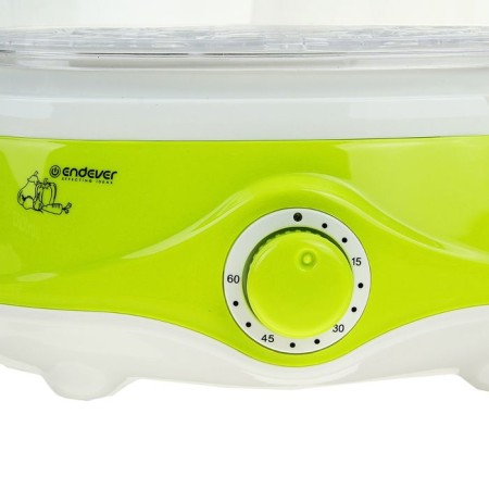 ANDEVER VITA-171 steamer, electric, 1000 watts, 11 l, 3 tiers, white-green-1