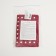 Kuznetsova applicator, 70 spines, spanbond, 23 x 32 cm, red.