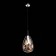 Suspension lamp ST LUCE. SL328.103.01. AEREO. 1x60 watts, E27, 22x22 cm, chromium color