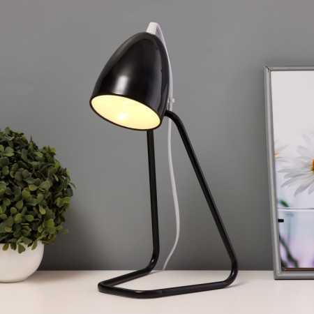 Tall lamp "Stand" E27 40W black and white 15x16.5x38 cm-1