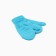 Baby mittens minku, Blue color, 12 cm