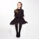 Pantyhose children, black color (nero), height 128-134 cm