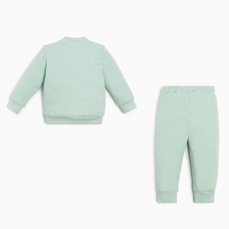Set: jumper and pants crumb I am a "bunny", height 68-74 cm, olive color-5
