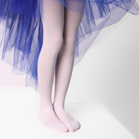 Pantyhose children's era shall color white, 6-8 years old