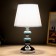 Table lamp "turquoise" 1x40W E27 220V Blue 21x21x39 cm Risalux