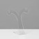 V-shaped earrings stand, 7.5x3.5x8.5 cm, 2 mm plexiglass, in a protective film