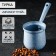 Turk Dolyana “Marble Gray”, 450 ml, D = 9 cm, 20 × 9 × 14 cm, plastic handle, anti -stick coating, induction, color gray