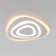 Ceiling LED lamp with SILUET control panel, LED tape, SMD, 50x50x5 cm