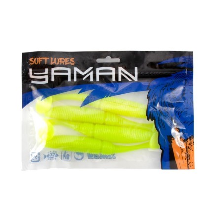 Vibro -tail Yaman Pro Springy Shad, 15.2 cm, color #02. Packaging 4 pcs.-4
