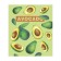 Notebook of 48 sheets in Calligrata Avocado cage, cover coated cardboard, twin-lak + selective UV-lak, block offset mix