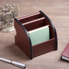 Organizer 3 sections, Series Zebrano with Kant Dark, 11*13cm