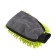 Cartage washing mittens, 25 × 19 cm, bilateral, green-gray