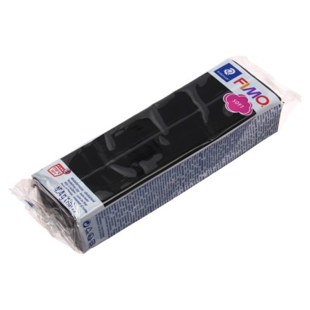 Plastic - polymer clay, 454 g, Soft, black-1