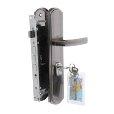 A set of locks for the Chinese door R2R, with c/m, with handles, right
