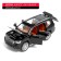 Metal jeep "Lux", 1:24, doors, hood, trunk, inertia, black color open