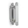 Loop of hidden Lockland installation, 25x150 mm, with 3D regulation, matte chromium color