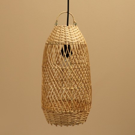Lamp ceiling from the rattan "Buan" 1x120W, E27, 20x20x40 cm-2