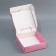 Gift folding box, packaging, “with love”, 16.5 x 16.5 x 5 cm