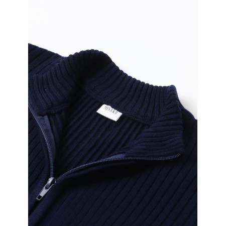 Costume (sweater and trousers) children's minku, dark blue color, height 122 cm-8
