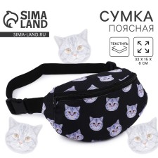 Barry Bag Cat, 32x8x15 cm, lightning department, black color
