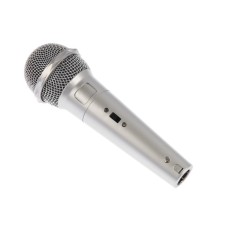 Microphone for karaoke G-105, wired, 1.2 m, silver