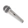 Microphone for karaoke G-105, wired, 1.2 m, silver