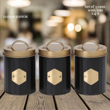 Lenardi cans set, 3 pcs