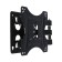 Kronstein Luazon Kron-56, for TV, inclined-horned, 14-42 ", 80-390 mm from the wall, black