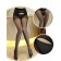 Erotic linen, nylon tights, with access, size OS, black