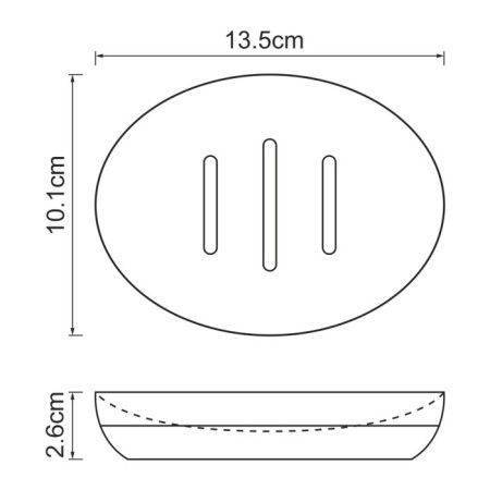 Lopau K-3329 soap dish-1